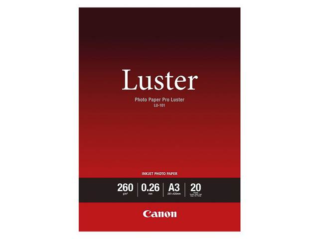 LU101 CANON FOTOPAPIER A3 6211B007 20Blatt 260gr