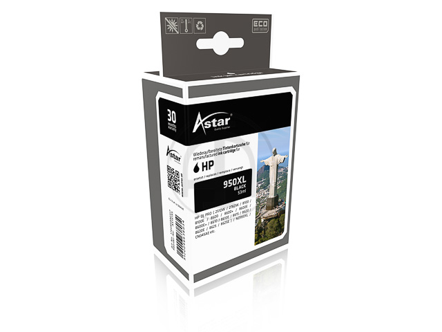 AS15195 ASTAR HP OJPRO8100 TINTE BLK CN045AE/950XL 2300Seiten 53ml