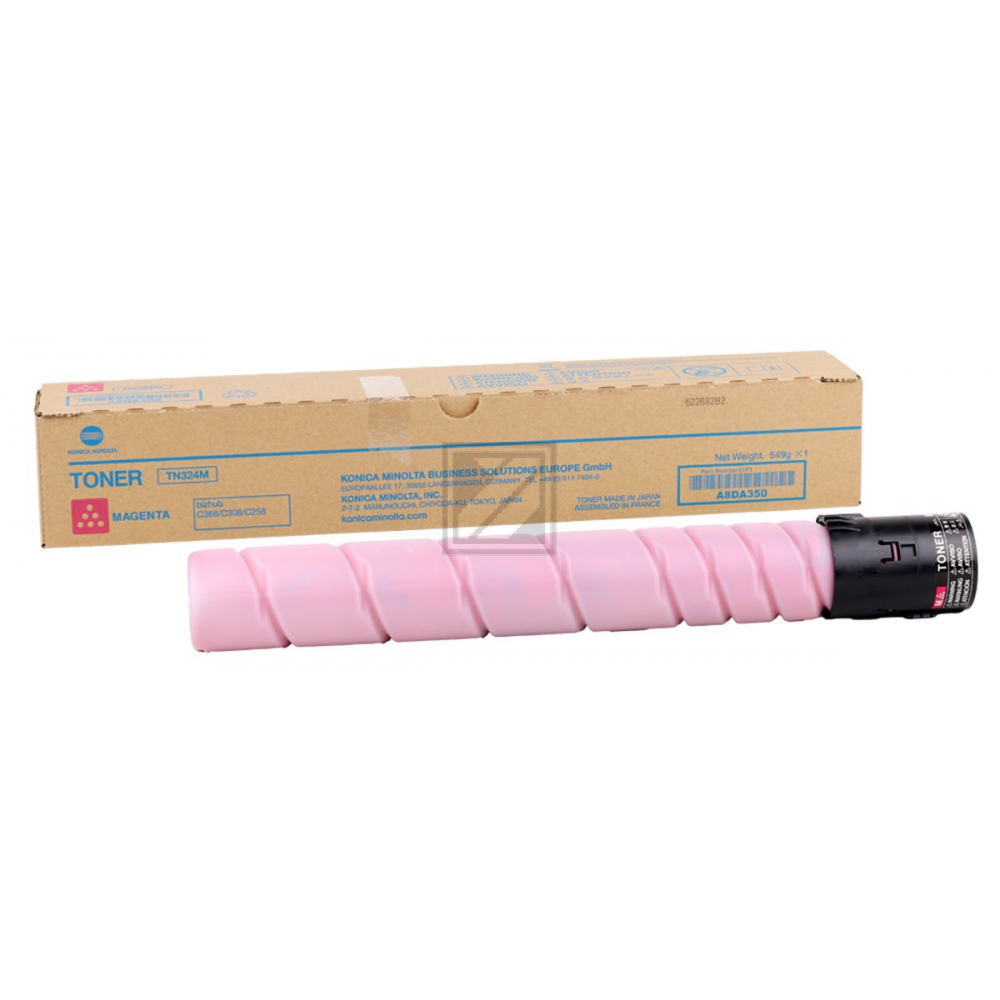 A8DA350 KONICA TN324M Bizhub Toner magenta 26.000Seiten