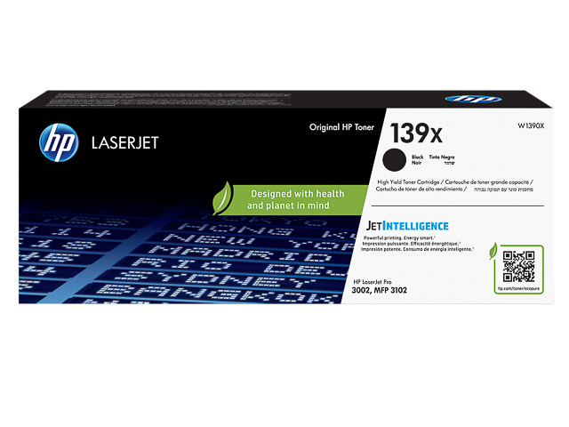 W1390X HP CARTRIDGE BLACK HC HP139X 4000Seiten hohe Kapazitaet