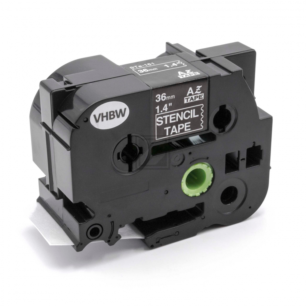 STE161 BROTHER PTOUCH SCHABLONE 36mm Stempel Schablone 3m nicht laminiert