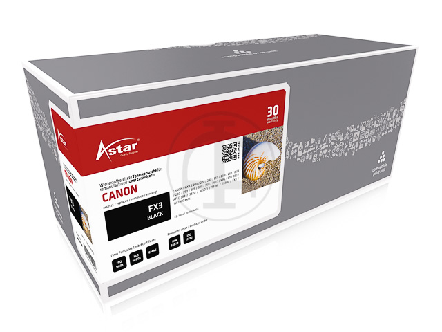 AS10004 ASTAR CAN. FAX200 CARTR BLK 1557A003/FX3 2700Seiten