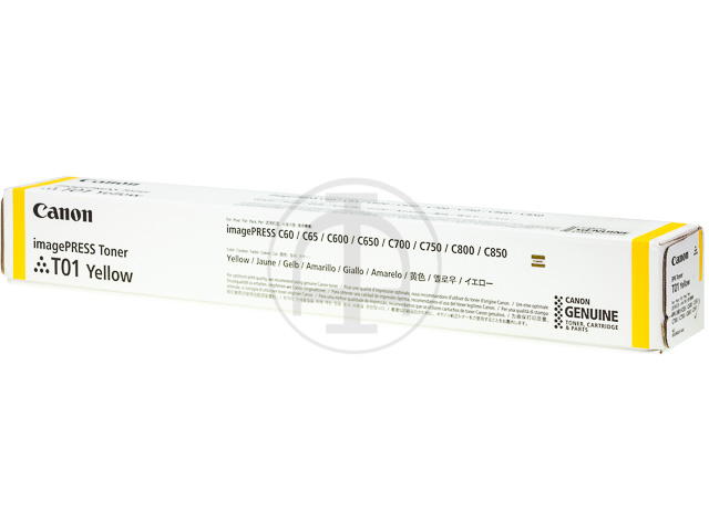 8069B001 CANON IPC800 TONER YELLOW T01 39.500Seiten