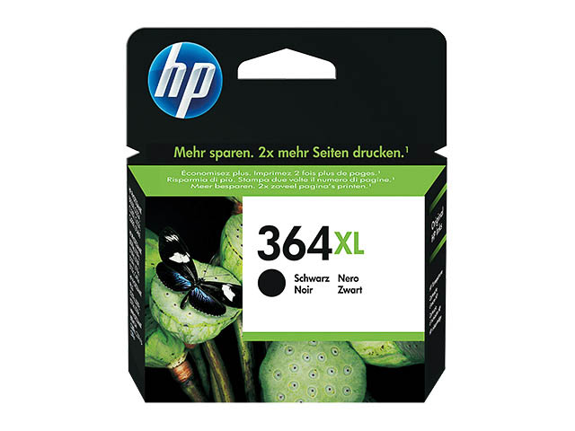 CN684EE#BA1 HP PSCD5460 TINTE BLACK HC HP364XL 18ml 550Seiten hohe Kapazitaet