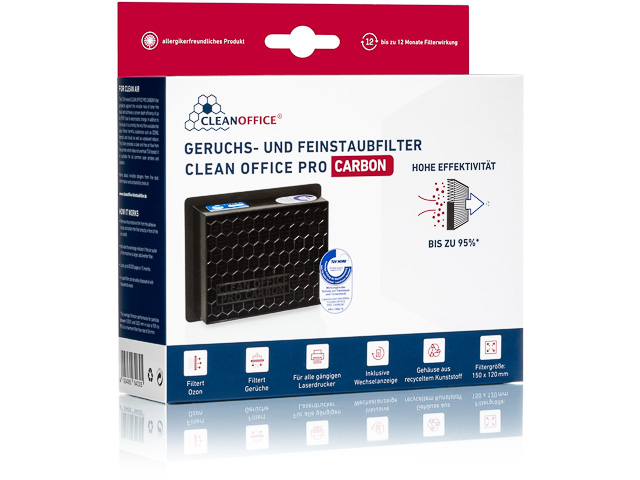CLEANOFFICE PRO CARBON FILTER (1) 8403030 150x120mm