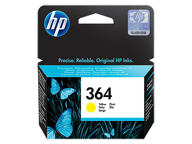 CB320EE#BA1 HP PSCD5460 TINTE YELLOW ST HP364 3ml 300Seiten Standard Kapazitaet