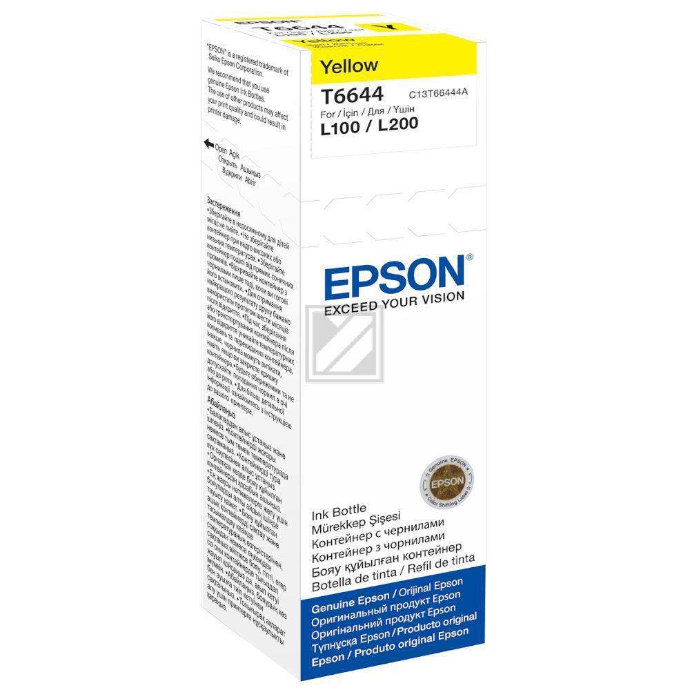 C13T664440 EPSON ET664 EcoTank Tinte yellow 6500Seiten 70ml