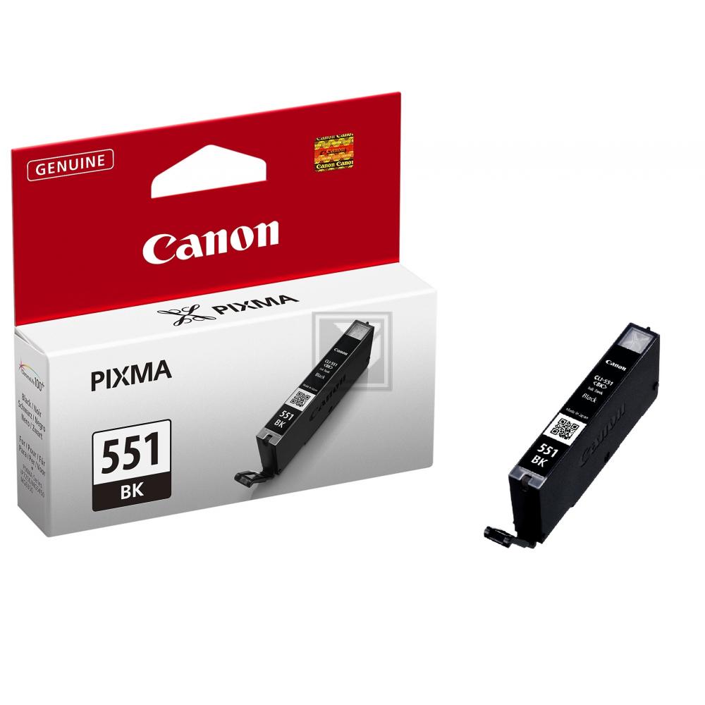 6508B001 CANON CLI551BK Nr.551 Pixma Tinte black ST 495Fotos 7ml