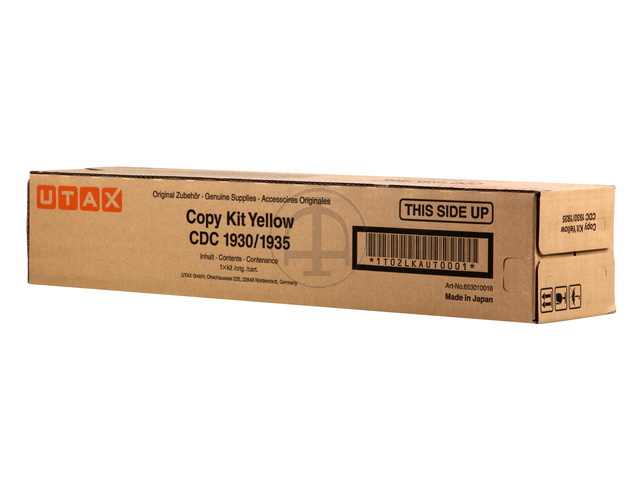 653010016 UTAX CDC1930 TONER YELLOW 15.000Seiten