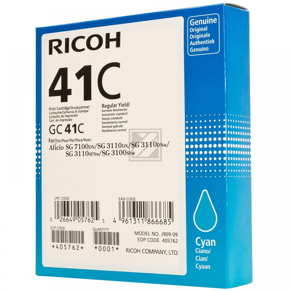 405762 RICOH SG Tinte cyan Gel 2200 Seiten