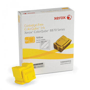 108R00956 XEROX ColorQube Festtinte (6) yellow 17.300Seiten