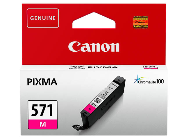 CLI571M CANON MG5750 TINTE MAGENTA ST 0387C001 Nr.571 7ml Standard Kapazitaet