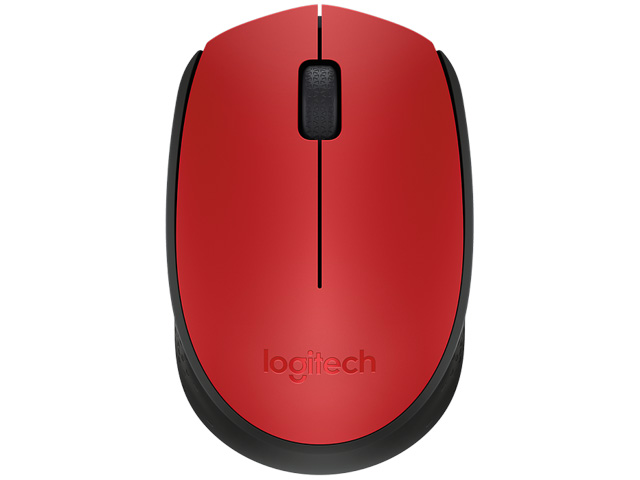 LOGITECH M171 MAUS ROT KABELLOS 910-004641 3Tasten/1000dpi/2,4GHz