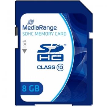 MEDIARANGE SDHC KARTE 8GB MR962 Klasse 10