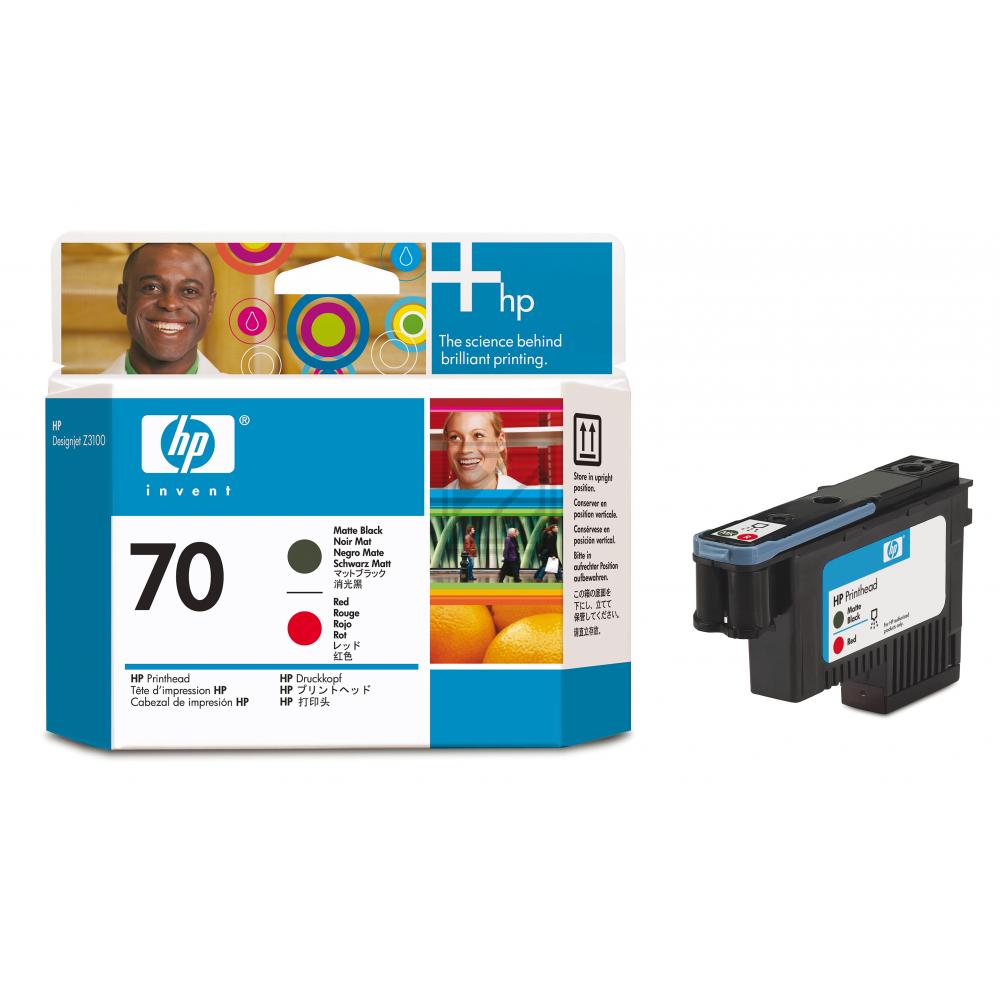 C9409A HP 70 DNJ Druckkopf mbk-red 12ml