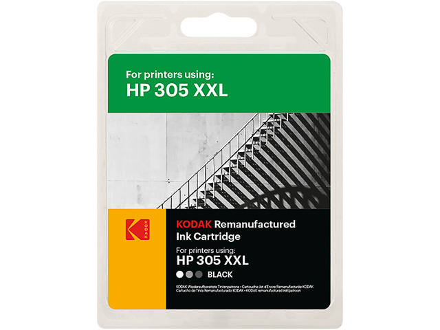 185H030561 KODAK HP DJ2300 TINTE BK HC HP305XXL 18ml 700S. XXL