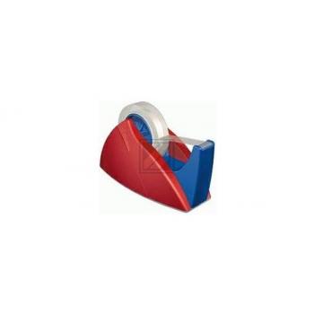 57421-00000-03 TESA Easy Cut Tischabroller rot-blau 19mm 33Meter