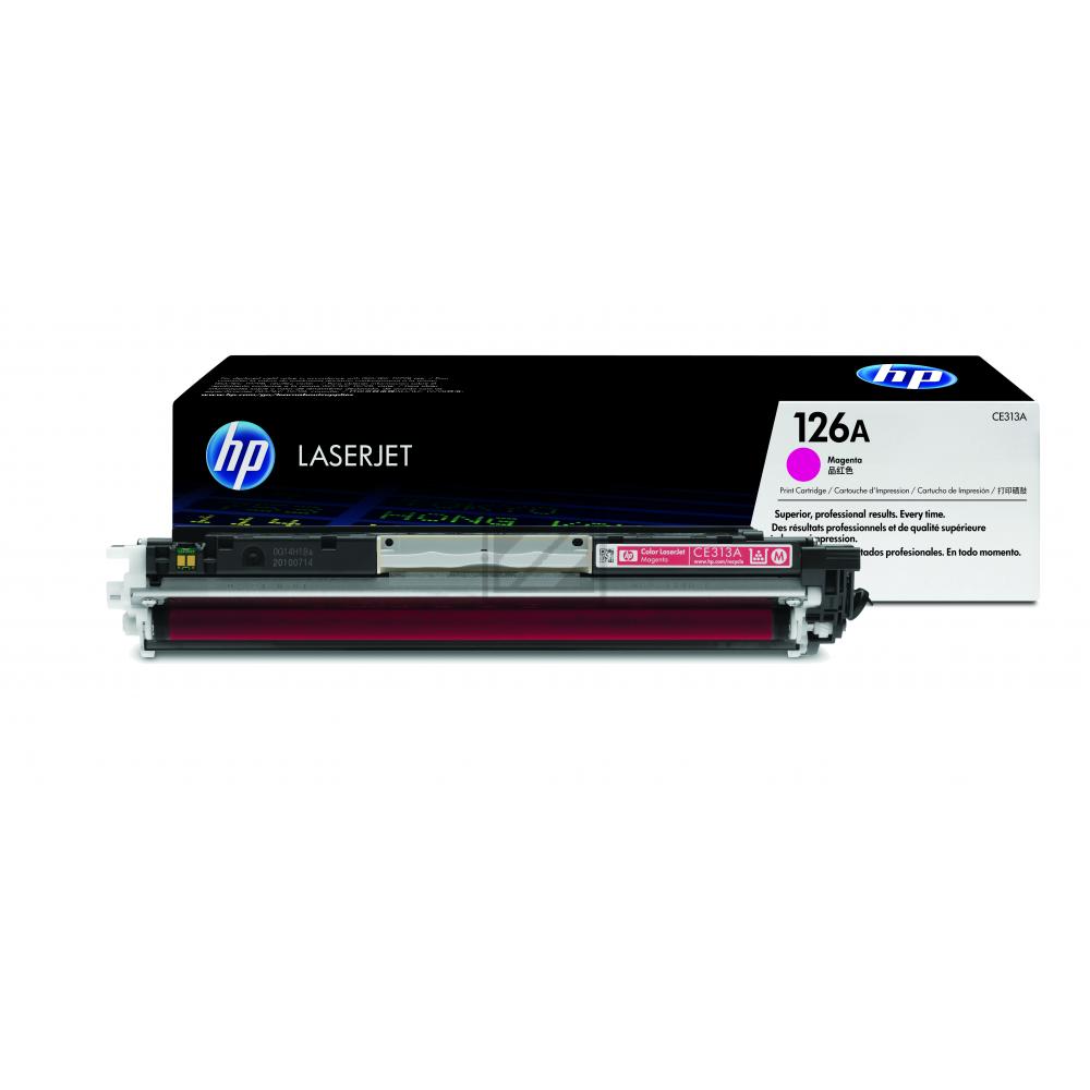 CE313A HP 126A CLJ Toner magenta 1000 Seiten