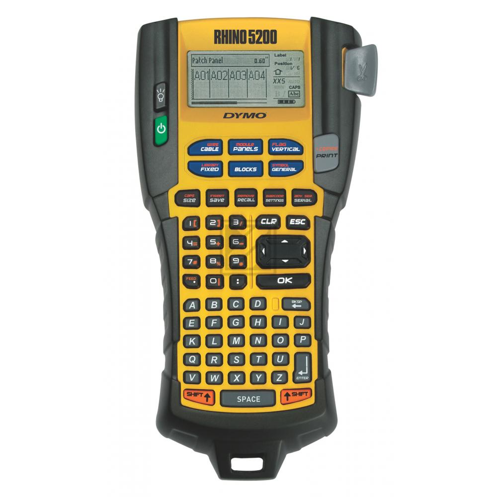 S0841400 DYMO Rhino 5200 Beschriftungsgeraet ABC 6-19mm Koffer