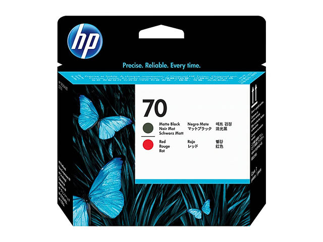 C9409A HP DNJ Z3100 DRUCKKOPF MATTBK+RED HP70 12ml