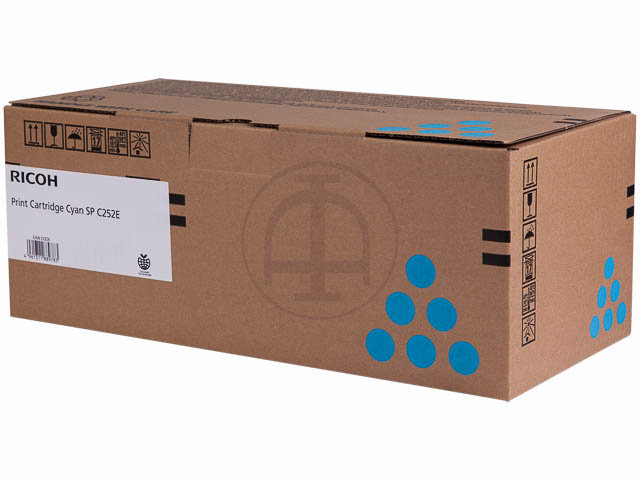 407532 RICOH SPC252DN TONER CYAN Type SPC252E 4000Seiten