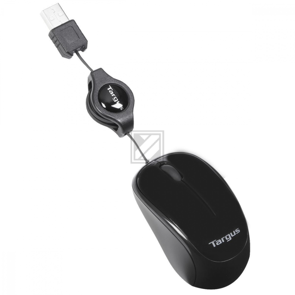 AMU75EU TARGUS Blue Trace Travel Maus Kabel kompakt USB schwarz
