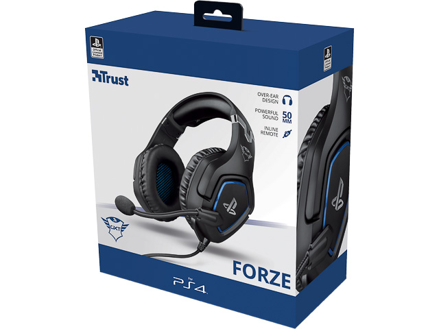 TRUST GXT488 FORZE PS4 HEADSET 23530 schwarz