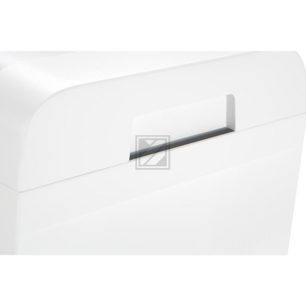 1043121 HSM Shredstar X5 Aktenvernichter A4 4,5x30mm Partikel 5 Blatt P-3 weiss