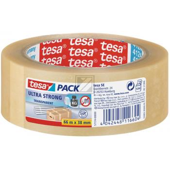 57175-00000-02 TESA Packband braun 38mm 66Meter PVC ultra stark
