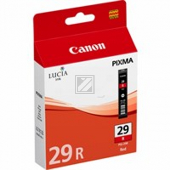 4878B001 CANON PGI29R Nr.29 Pixma Tinte red 2370Fotos