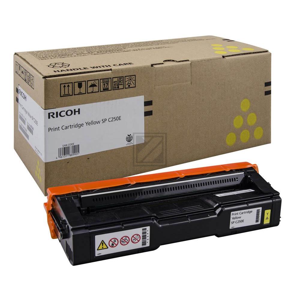 407546 RICOH Type SPC250E SP Cartridge yellow 1600Seiten