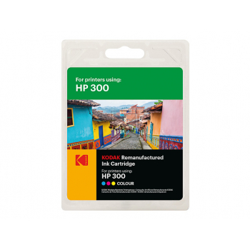 185H030013 KODAK HP CC643EE DJ Tinte 3color rebuilt 620Seiten Blister 12ml