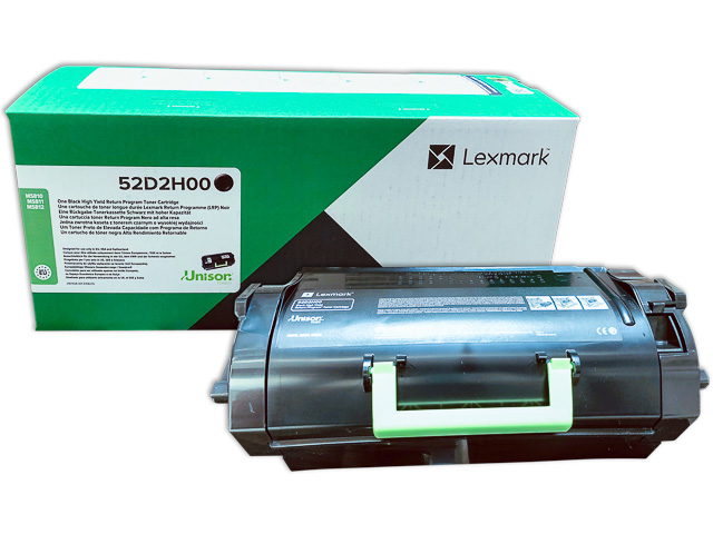 52D2H00 LEXMARK MS810DN TONER BLACK HC 522H 25.000Seiten hohe Kapazitaet return