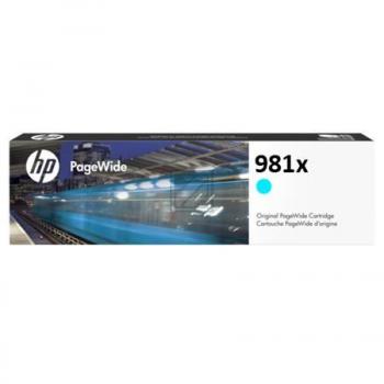 L0R09A HP 981X PW Color Tinte cyan HC 10.000Seiten 116ml