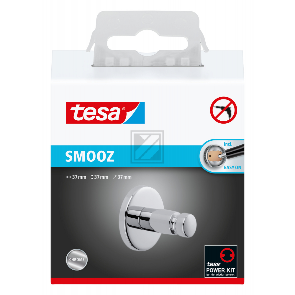 TESA SMOOZ HANDTUCHHALTER RUND 40318-00000-00 chrom max. 5kg