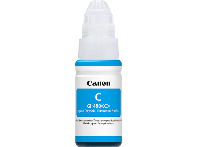 GI490C CANON PIXMA G1400 TINTE CYAN 0664C001 7000Seiten 70ml