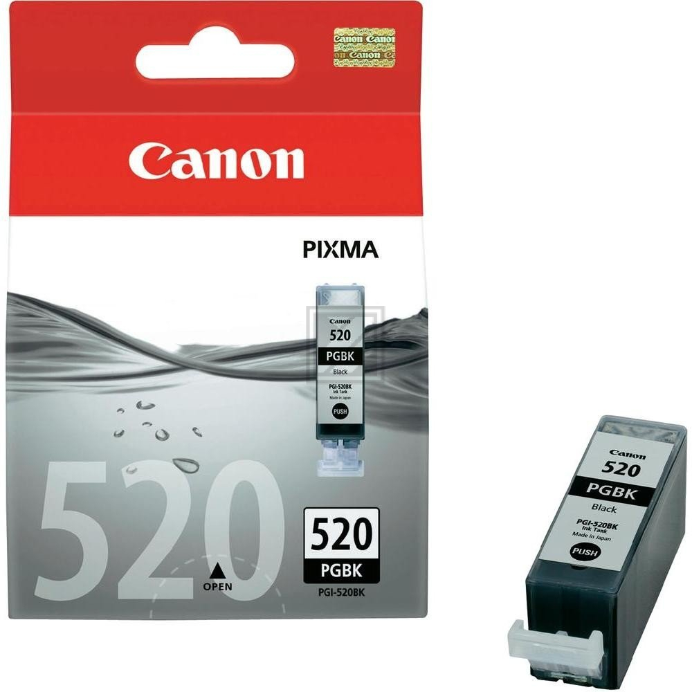 2932B001 CANON PGI520BK Nr.520 Pixma MP Tinte black HC 320Seiten 19ml