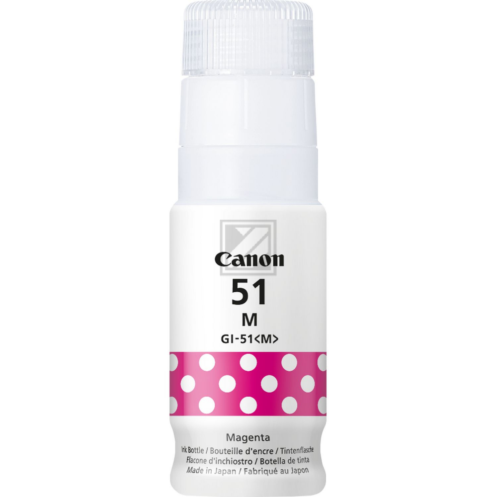 4547C001 CANON GI51M Pixma Tinte magenta 7700Seiten 70ml