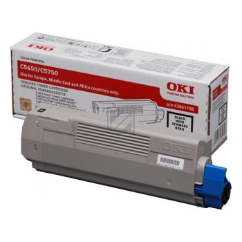 43865708 OKI C5xxx Toner black 8000 Seiten