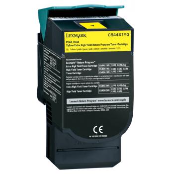 C544X1YG LEXMARK C54x/X54x Toner yellow return 4000Seiten