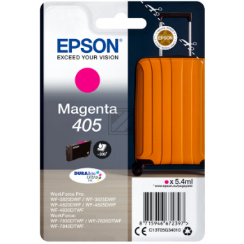 C13T05G34010 EPSON Nr.405 WF Tinte magenta ST 300Seiten 5,4ml