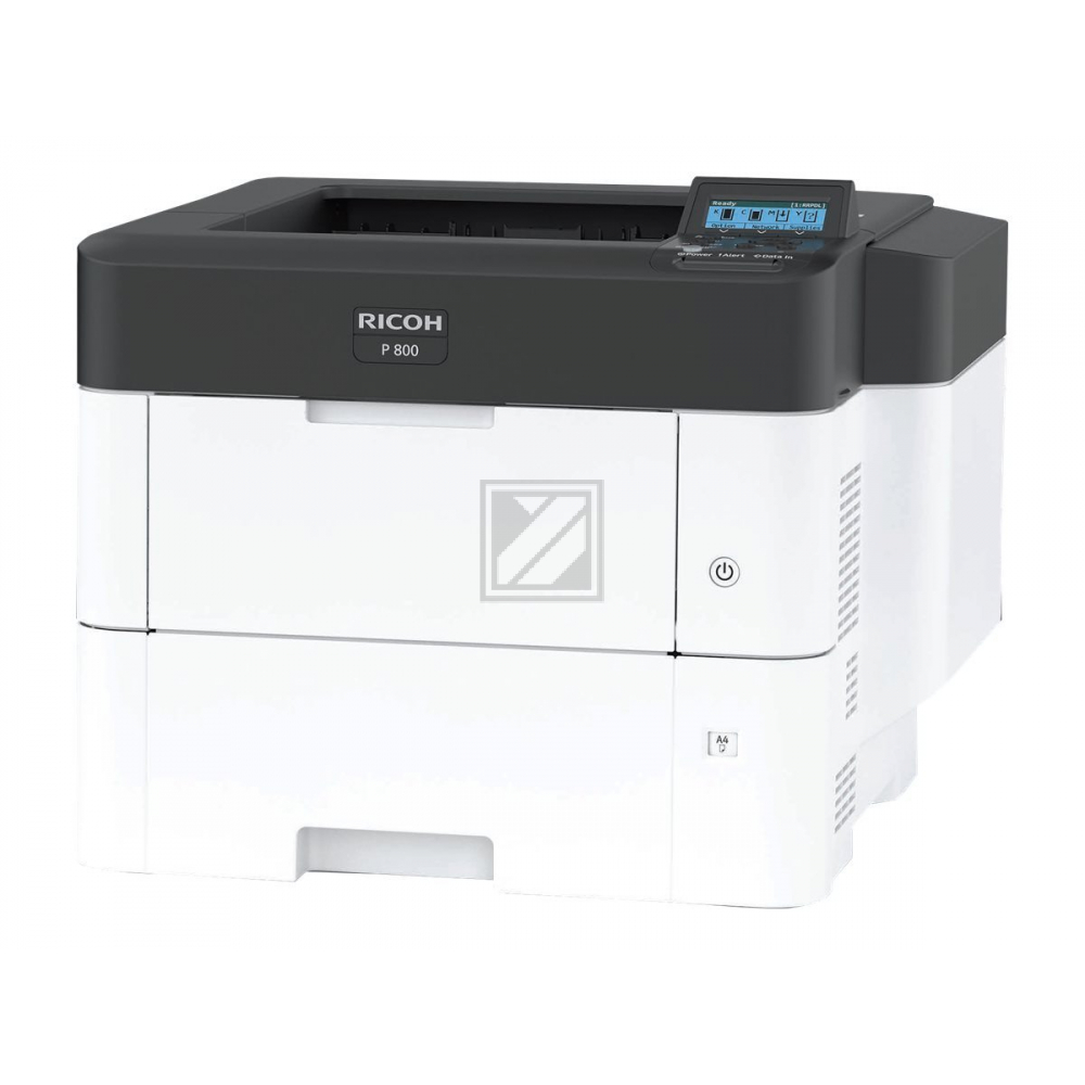 418473 RICOH P801 Laserdrucker mono A4 Airprint LAN