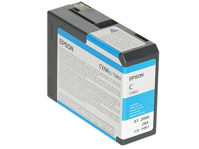 C13T580200 EPSON ST PRO3800 TINTE CYAN 80ml