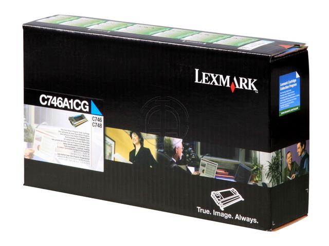 C746A1CG LEXMARK C746 TONER CYAN ST 7000Seiten Standard Kapazitaet return