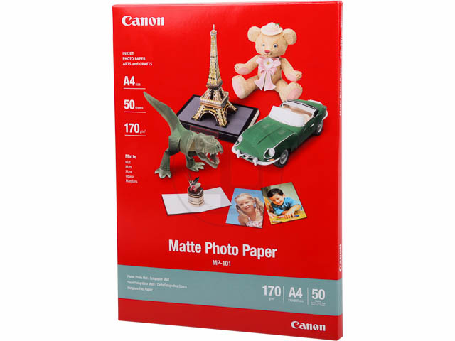 MP101 CANON FOTOPAPIER A4 7981A005 50Blatt 170gr matt