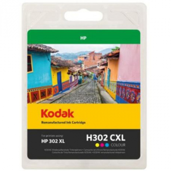 185H030231 KODAK HP F6U67AE OJ Tinte 3color HC rebuilt 330Seiten Blister 18ml