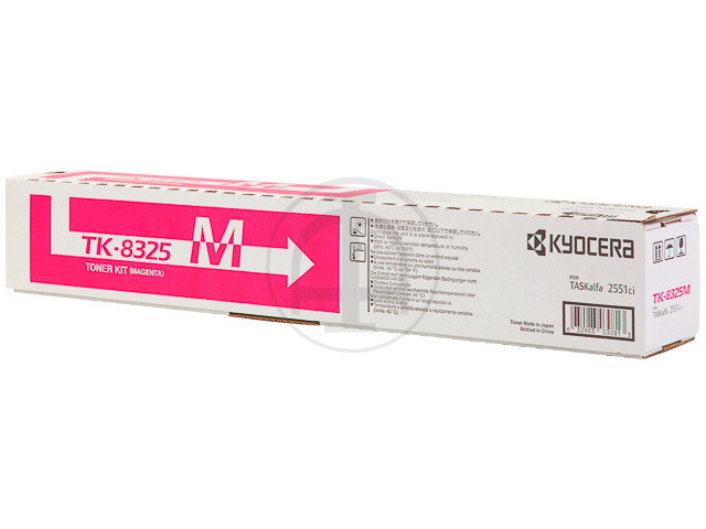 TK8325M KYOCERA TA2551CI TONER MAGENTA 1T02NPBNL0 12.000Seiten