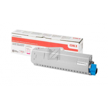 47095702 OKI C8xx Toner magenta 5000 Seiten