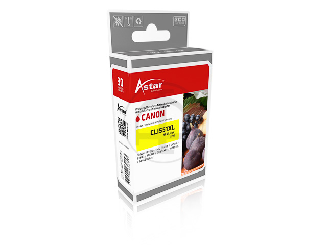 AS15315 ASTAR CAN. IP7250 TINTE YEL 6446B001/CLI551XL 685Seiten 11ml