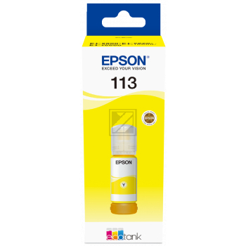 C13T06B440 EPSON ET113 EcoTank Tinte yellow 6000Seiten pigmentiert 70ml